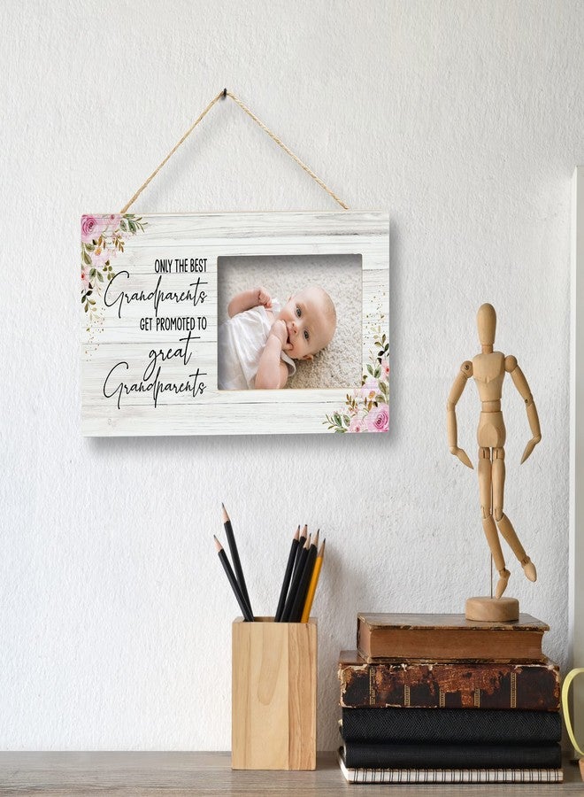 SRADMO Grandparents & Great Grandparents Photo Frames, Baby Announcement & Promotion Keepsakes, 12x6 Grandkids Picture Frame - Image 4